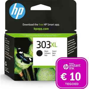 HP 303XL - Inktcartridge / Zwart - Instant Ink Tegoed