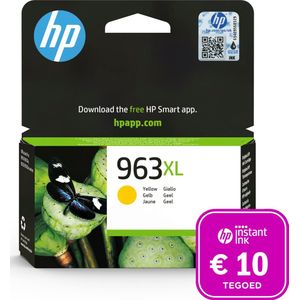 HP 963XL Inktcartridge geel + Instant Ink tegoed