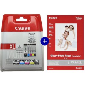 Canon PGI-570XL & CLI-571 - Inktcartridges - Multipack