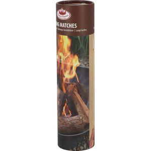 Fancy Flames BBQ/Barbecue lucifers - 50x - lange lucifers - 25 cm