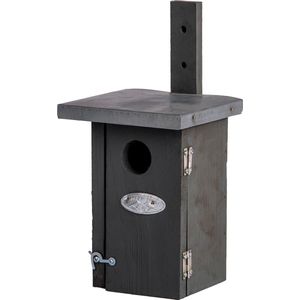 Best for Birds Winterkoning Vogelhuisje - Grijs - 140x250x120 mm