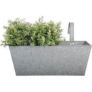 Esschert Design Balkonbak Oud Zinc 40x25x24cm Inhoud 6.95 Liter Grijs Esschert Design Besteladviezen