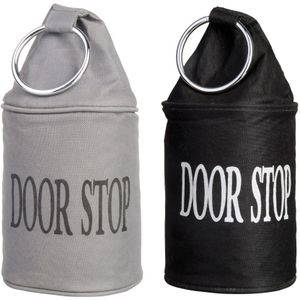 Türstopper doorstop 2,76 kg 34cm Ø13,5cm grau/schwarz