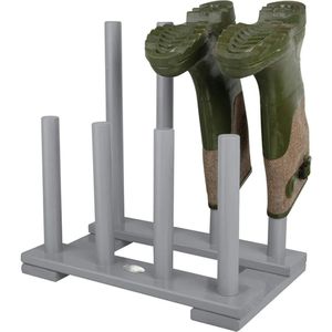 Esschert Design laarzenrek (grijs) CF48G