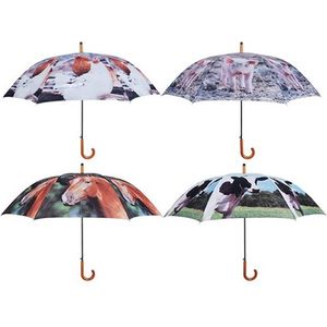 Esschert Design tp137 paraplu boerderij dieren, gesorteerd