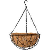 Voorgevormde inlegvel kokos voor hanging basket 30 cm - kokosinleggers / plantenbak van kokos