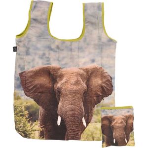 Boodschappentas (vouwtas) - olifant - Esschert Design