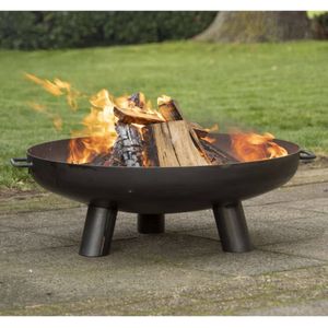 Esschert Design Vuurschaal 70 cm Staal - Sfeervolle Vuurplaats voor Buiten