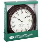 Esschert Design - Best for Birds - Klok - Bruin - PVC, Kunststof - Ieder Uur Een Ander Vogelgeluid