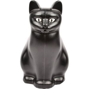 Season Deco Gieter - 3 liter - kat / poes - zwart - kunststof