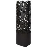 Esschert Design Feuerfass Flames Kohlenstoffstahl Schwarz FF408