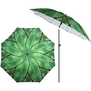 Esschert Design parasol - bananenbladeren print - D180 x H218 cm