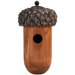 Esschert Design - Nestkast Eikel - Vogelhuisje Winterkoning