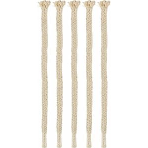 Esschert Design Fakkellonten - 5 stuks - 20 cm - lontjes voor fakkels