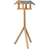 Esschert Design Vogelvoederhuisje - Staal met Rechthoekig Dak