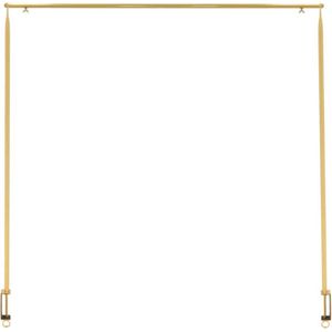 Esschert Design Tafelstang met klem decoratief goudkleurig - tafelklem