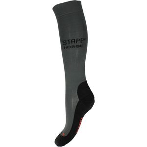 STAPP [horse] Kniekous Deocell - Paardrijsokken - Maat 35/38 - Antraciet
