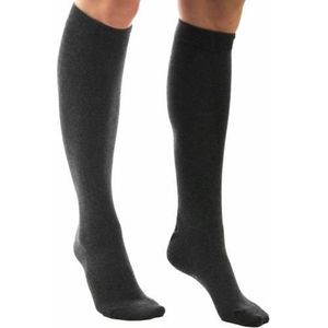 Yellowmoon - Kniekous - Antraciet - Katoen - 1 Paar