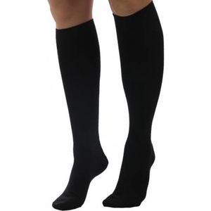 Marcmarcs wollen kniekous unisex 92105 - Dames Heren -  - Zwart