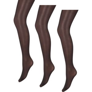 Marianne - Panty - Almost Black - 35 Denier - Set van 3