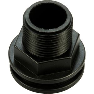 Hozelock wanddoorvoer 1 inch buitendraad