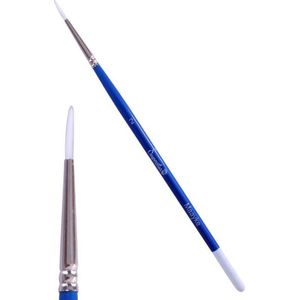 Blauwe Schmink Penseel Rond Nr.4