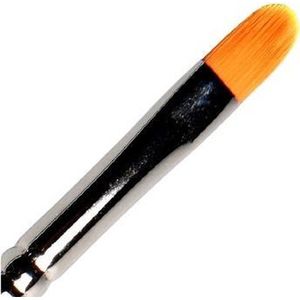 Superstar Penseel Filbert Nr. 4 Synthetisch Zwart