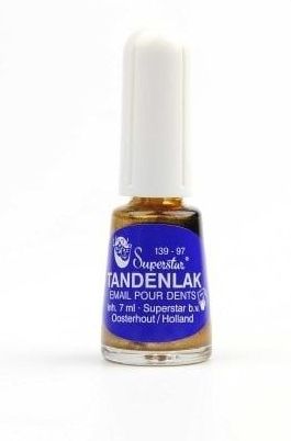 Tandenlak - Goud - 9ml - Verwijderbaar met Alcohol