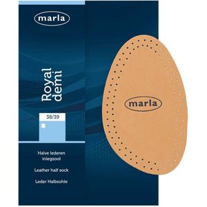 Marla Royal demi - Lederen halve inlegzool - Maat 40/41