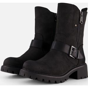 Supercracks - Biker Boots - Zwart - Pu
