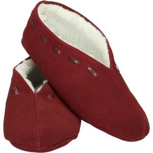Spaanse Slof Suede 32050 - Wijn Rood 059 - 39