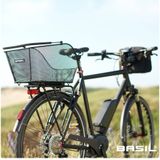 Basil Icon M Multi System Fietsmand - Achter - Staal - Zwart - Medium