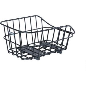 Basil Cento Alu WSL - Heckkorb - 22 Liter - mattschwarz