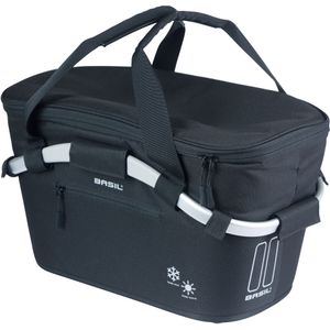 Basil - Classic Carry All ISO - Fietsmand - Zwart - Isolatie - 18 Liter