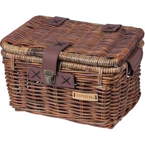 Rotan fietsmand Basil Denton Small 35 x 24 x 20 cm - nature brown