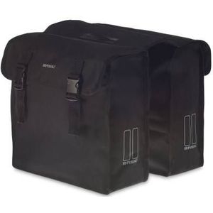 Basil Mara Dubbele Fietstas 35 Liter Zwart Xl