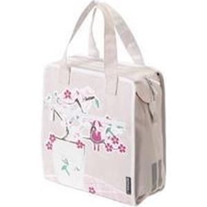 Basil Blossom Scrap - Fietstas / Shopper - 20 l - Roze