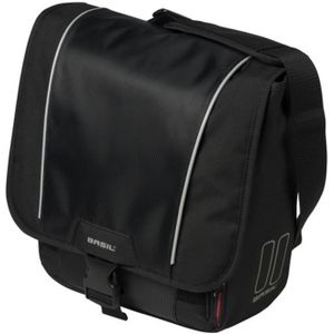 Fietsschoudertas Basil Sport Design Commuter Bag 18 Liter 31 X 18 X 31 cm - Zwart