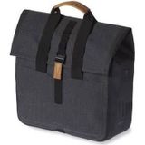 Basil Urban Dry Shopper, Fietstas. Unisex-Volwassen, Donkergrijs, 34 x 16 x 48 cm