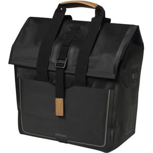 Fietstas Basil Urban Dry Shopper 20 Liter 34 X 16 X 48 cm - Matt Black