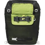 Basil Miles Daypack - sportieve fietstas - unisex - zwart/lime