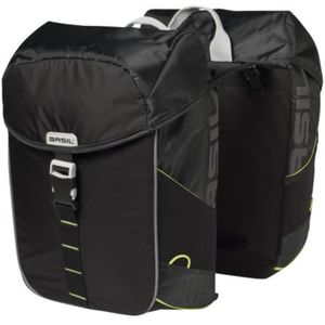 Basil Miles Double Bags Black