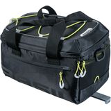 Basil Miles Trunkbag - Sportieve Zwarte Bagagedragertas Voor E-bike - Waterdicht - 7L - Heren