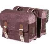 Dubbele Fietstas Basil Boheme Carry All 35 Liter 35 X 15 X 37 cm - Rood