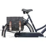 Basil Bohème Dubbele Fietstas - Zwart - 35 Liter