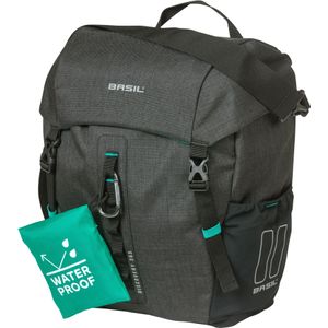 Basil Discovery 365D Enkele Fietstas M - Lichtgewich - Compac - Waterdicht - Zwart