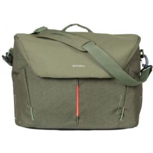 Basil b-safe commuter nordlicht - laptoptas - 17 liter - olijf groen