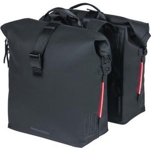 Basil Dubbele fietstas Urban Load MIK Zwart - 48-53 liter - Dekzeil paktas-2179242815 35 l