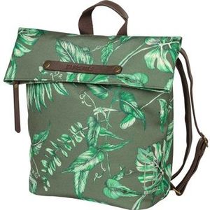 Basil ever-green fietsrugzak beige 14-19l