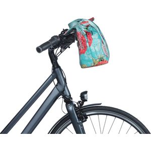 Fietstas Basil Bloom Field KF-hook MIK 11 liter 29 x 15 x 28 cm - sky blue